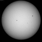 Sonne im Weißlicht am 28. Juli 2026 um 09:32 MESZ