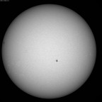 Sonne im Weißlicht am 19.Juli 2026 um 17:08 MESZ