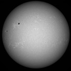 Sonne im UV-Bereich ( um 393.3 nm, CaK, +/- 1.5 nm) am 01. März 2026 um 11:05 MEZ