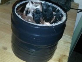 Selbstbau Sonnenfilter Skywatcher ED 80 und Leitrohr