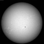 Sonne im UV-Bereich ( um 393.3 nm, CaK, +/- 1.5 nm) am 19.juli 2026 um 16:54 MESZ