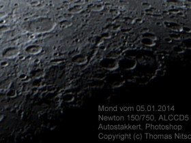 Mond vom 05.01.2014