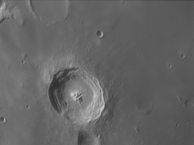 Mond bei Sonnenschein