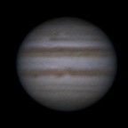 Jupiter am 24. Januar 2026 um 21:38 MEZ