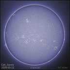 CaK-Sonne vom 22.03.2026
