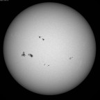 Sonne im Weißlicht am 28. Juni 2026 um 11:59 MESZ