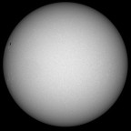 Sonne im Weißlicht am 25. Februar 2026 um 13:25 MEZ