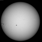 Sonne im Weißlicht am 25. Juni 2026 um 16:42 MESZ