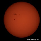 Sonne vom 07.11.2025