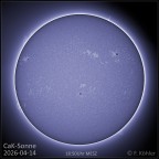 CaK-Sonne vom 14.04.2026