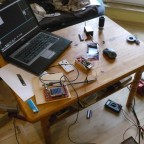 Handsteuerbox bei der ST4-Überprüfung