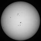 Sonne im Weißlicht am 20. Januar 2026 um 11:31 MEZ