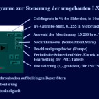 Konsolenprogramm - Erläuterung der Bedienfunktionen