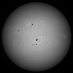 Sonne im UV im Bereich 393.3 nm um 10:28 MEZ